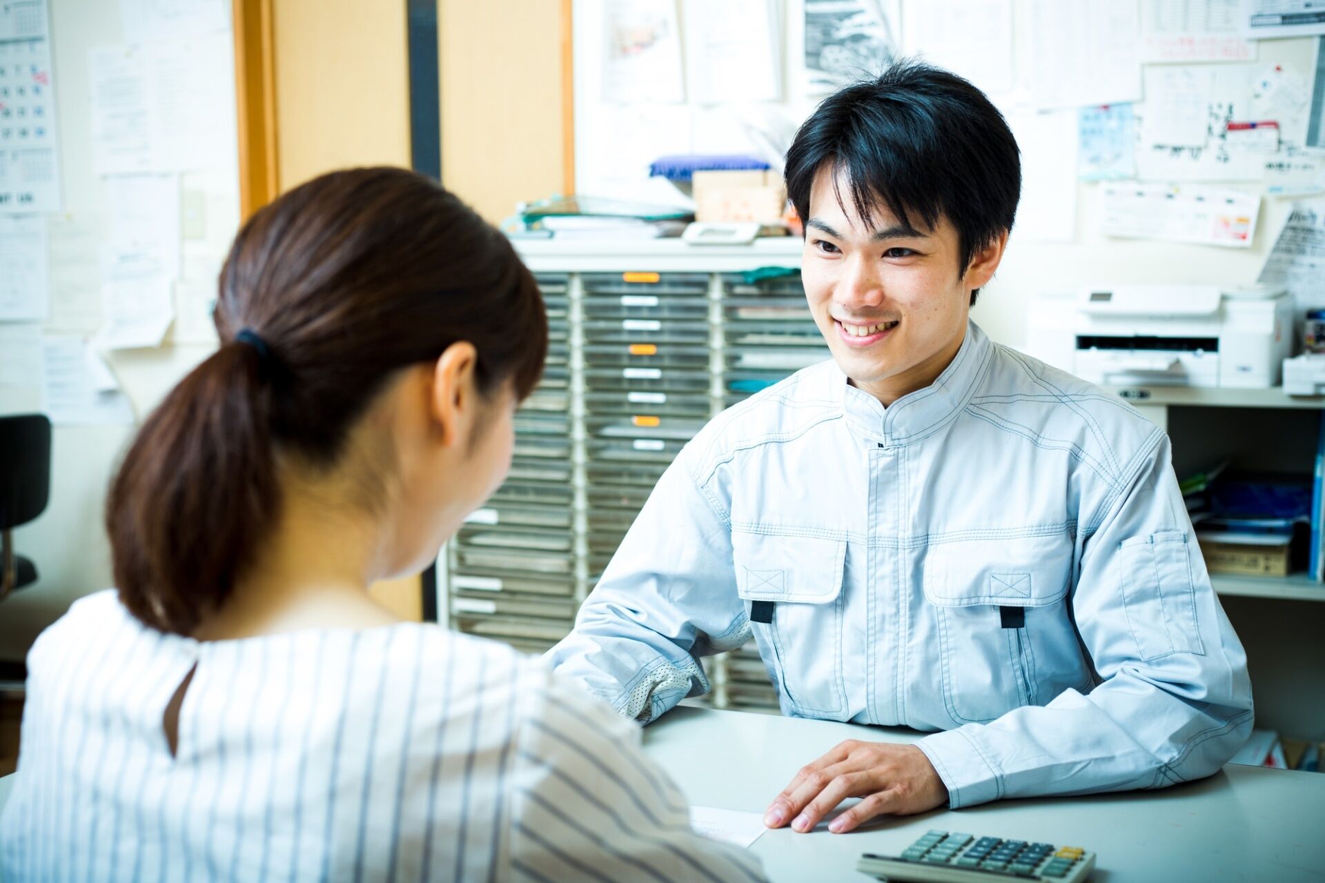 寄り添う丁寧な対応
